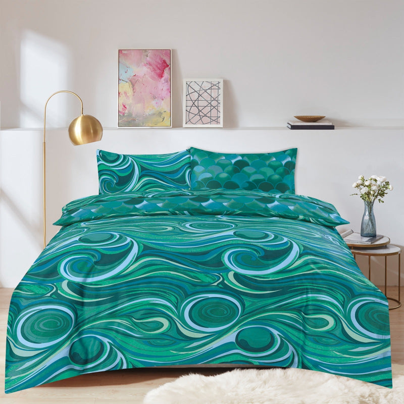 Sea Wave Duvet set